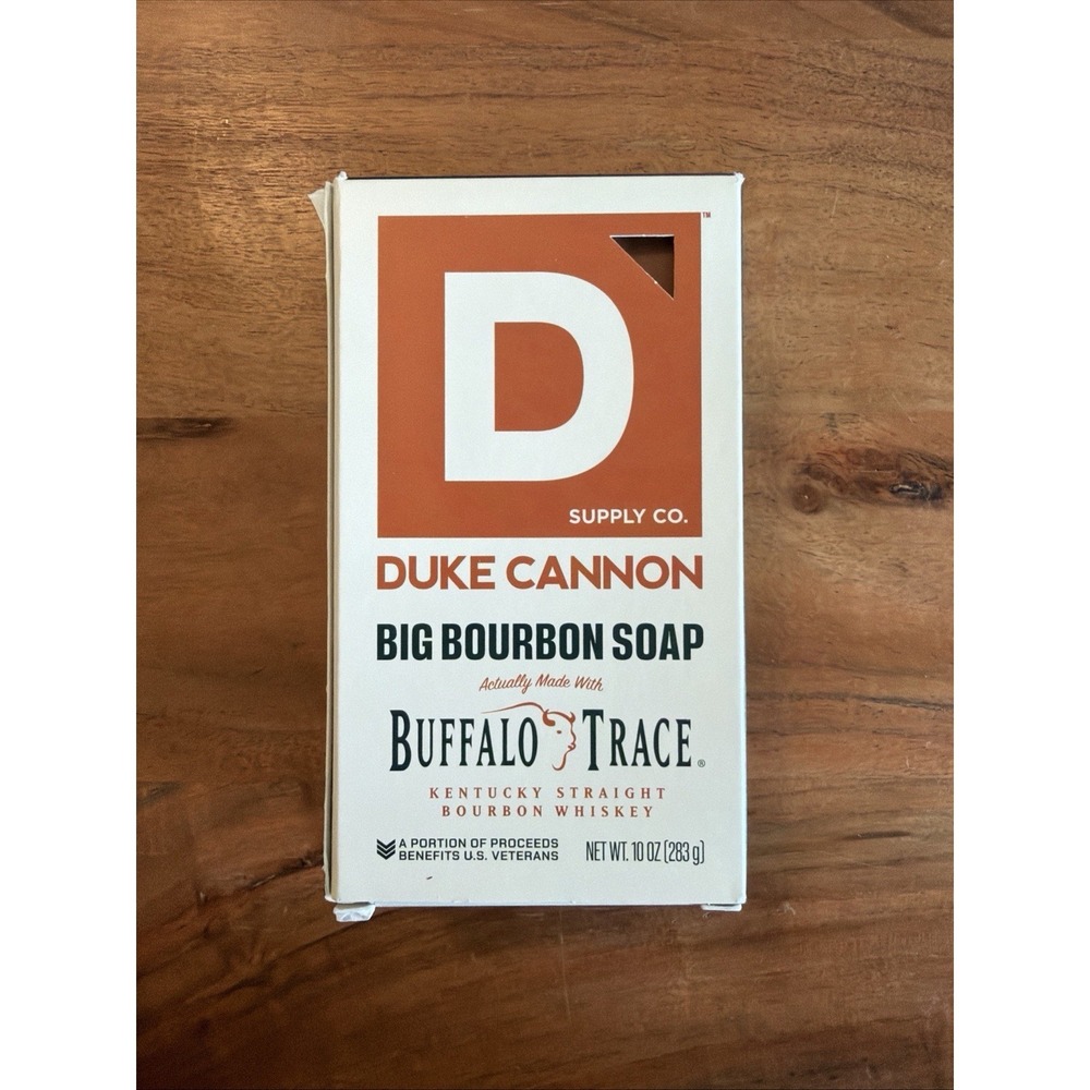 Duke Cannon Soap - Big Bourbon Soap w/ Buffalo Trace Kentucky Straight Bourbon